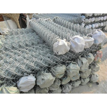 Hot-Dipped Galvanized Iron Chain Link Fence